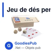 Jeu de dés personnalisable Dice & Play avec logo - Miniature 6