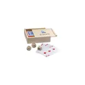 Variante bleu - Jeu de dés personnalisable Dice & Play avec logo