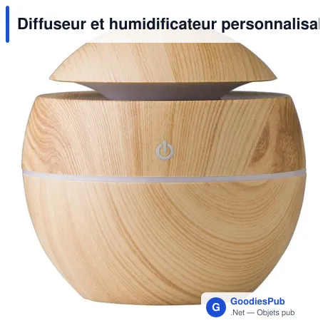 Diffuseur et humidificateur personnalisable Ronin avec logo