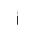 Variante bleu foncé - Stylo à bille personnalisable en ABS recyclé avec logo - Digiprint GRS