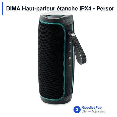 DIMA Haut-parleur étanche IPX4