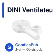 DINI Ventilateur USB - Miniature 2