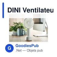 DINI Ventilateur USB - Miniature 5