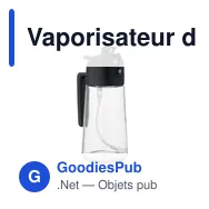 Vaporisateur d'huile en verre personnalisable avec logo - DIP - Miniature 2