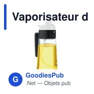 Vaporisateur d'huile en verre personnalisable avec logo - DIP - Miniature 3
