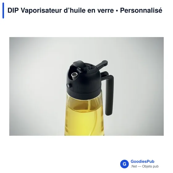 Vaporisateur d'huile en verre personnalisable avec logo - DIP - Image 6
