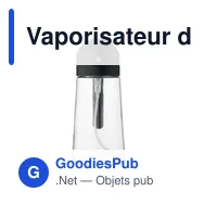 Vaporisateur d'huile en verre personnalisable avec logo - DIP - Miniature 7