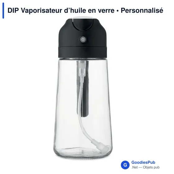 Vaporisateur d'huile en verre personnalisable avec logo - DIP - Image 7