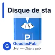 Disque de stationnement avec gratte-neige Teddie - Miniature 2