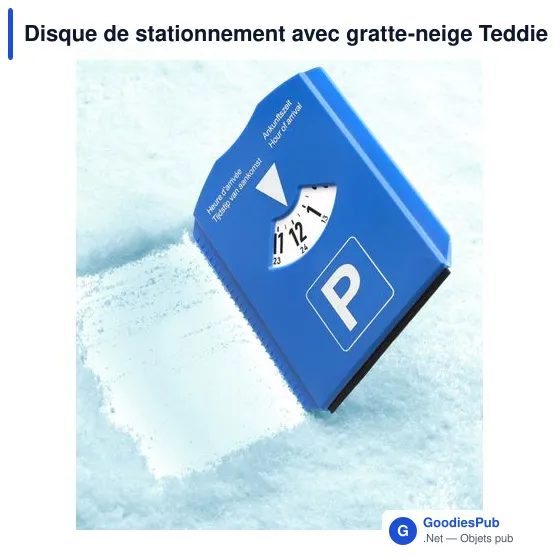 Disque de stationnement avec gratte-neige Teddie - Image 3