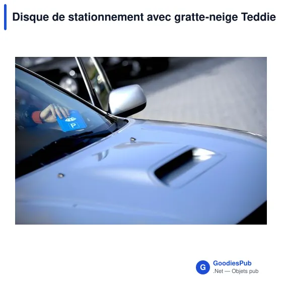 Disque de stationnement avec gratte-neige Teddie - Image 4