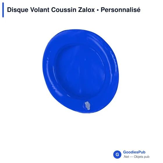 Disque volant personnalisable en PVC avec logo - Coussin Zalox - Image 11