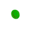 Variante vert - Disque volant personnalisable en PVC avec logo - Coussin Zalox
