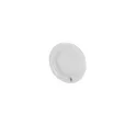 Variante blanc - Disque volant personnalisable en PVC avec logo - Coussin Zalox