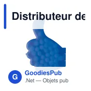 Distributeur de bonbons personnalisable en forme de pouce avec logo - Pouce - Miniature 2