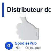 Distributeur de bonbons personnalisable en forme de pouce avec logo - Pouce - Miniature 5