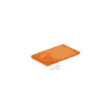 Variante Orange givré - Distributeur de bonbons personnalisable en PP coloris givrés avec logo - Classique