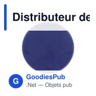 Distributeur de bonbons menthe personnalisable 62 mm avec logo - Givré - Miniature 2