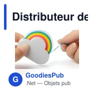 Distributeur de ruban mémo personnalisable avec logo - Nuage - Miniature 2