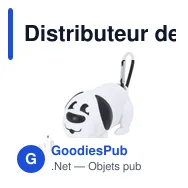 Distributeur de Sacs Personnalisable Kiry avec Logo - Accessoires Animaux - Miniature 1