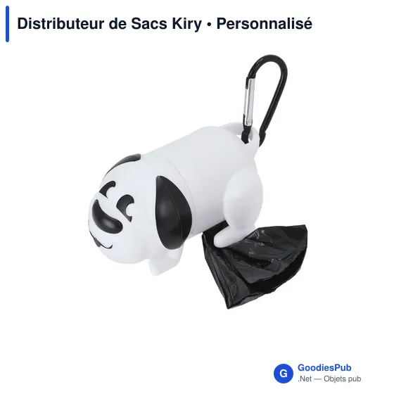 Distributeur de Sacs Personnalisable Kiry avec Logo - Accessoires Animaux - Image 4