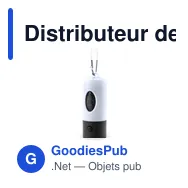 Distributeur de Sacs Muller personnalisable avec logo pour animaux - Miniature 5
