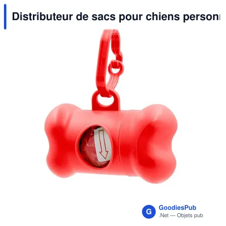 Distributeur de sacs pour chiens personnalisable avec logo | Zoga