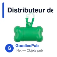 Distributeur de sacs pour chiens personnalisable avec logo | Zoga - Miniature 11