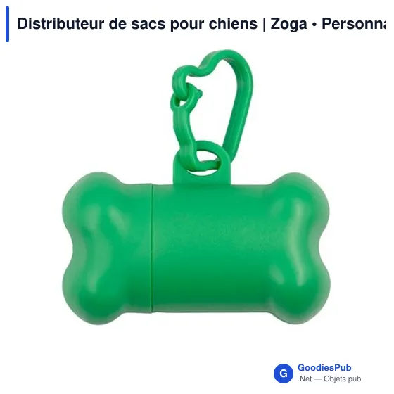 Distributeur de sacs pour chiens personnalisable avec logo | Zoga - Image 11