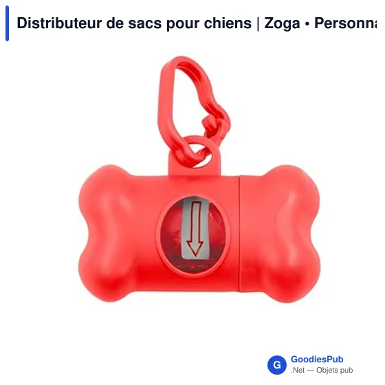 Distributeur de sacs pour chiens personnalisable avec logo | Zoga - Image 3