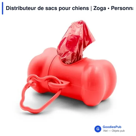 Distributeur de sacs pour chiens personnalisable avec logo | Zoga - Image 4