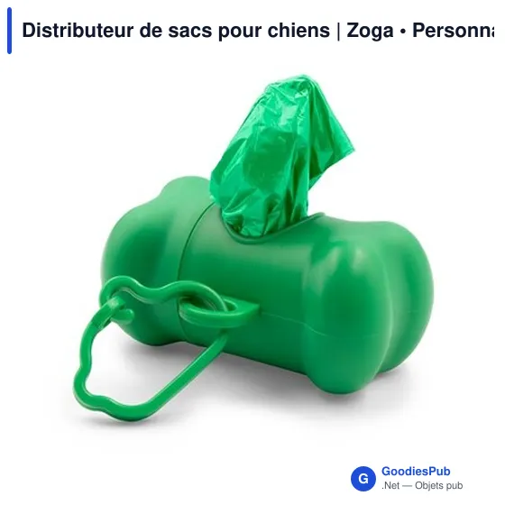 Distributeur de sacs pour chiens personnalisable avec logo | Zoga - Image 10