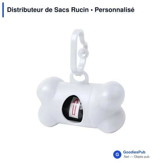 Distributeur de sacs personnalisable pour animaux avec logo - Image 7