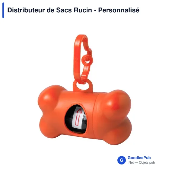 Distributeur de sacs personnalisable pour animaux avec logo - Image 8