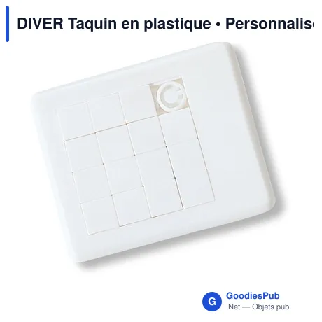DIVER Taquin en plastique