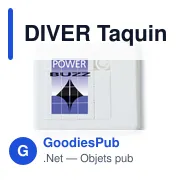 DIVER Taquin en plastique - Miniature 3