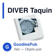 DIVER Taquin en plastique - Miniature 4