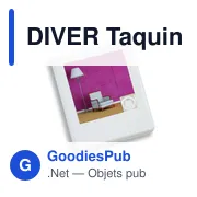 DIVER Taquin en plastique - Miniature 5