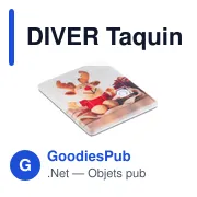 DIVER Taquin en plastique - Miniature 6