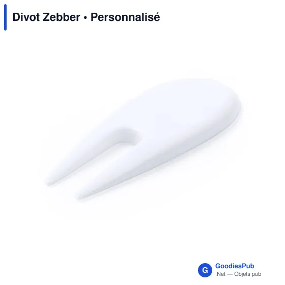 Divot Zebber personnalisable avec logo pour objets publicitaires - Image 2