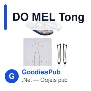 DO MEL Tongs sublimés, tailles 42-44 - Miniature 1