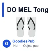 DO MEL Tongs sublimés, tailles 42-44 - Miniature 3