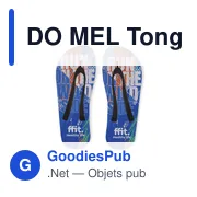 DO MEL Tongs sublimés, tailles 42-44 - Miniature 4