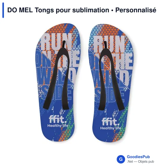 DO MEL Tongs sublimés, tailles 42-44 - Image 4