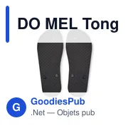 DO MEL Tongs sublimés, tailles 44-46 - Miniature 2