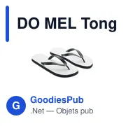 DO MEL Tongs sublimés, tailles 44-46 - Miniature 3