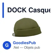 Casquette Docker personnalisable en coton avec logo - Miniature 5