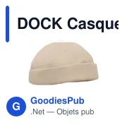 Casquette Docker personnalisable en coton avec logo - Miniature 8