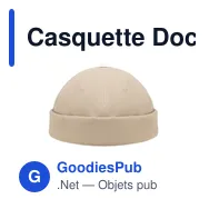 Casquette Docker personnalisable en coton avec logo - Miniature 9