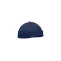 Variante bleu - Casquette Docker personnalisable en coton avec logo